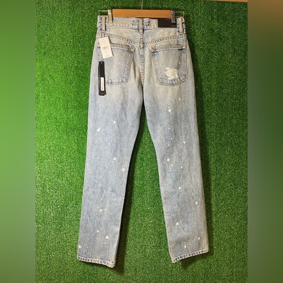 NWT Women’s Amiri Straight, Bleached Out Indigo - Picture 4 of 9